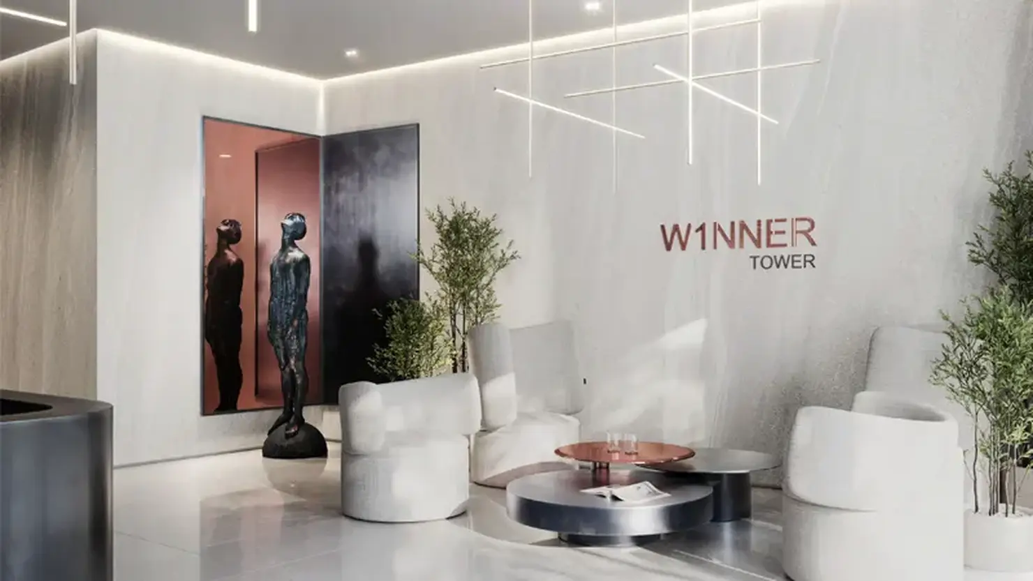 W1NNER TOWER в Деревня Джумейра (JVT)