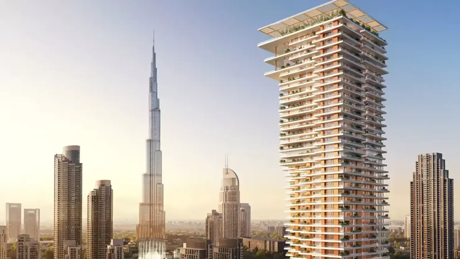Fairmont Residences Solara Tower в Даунтаун Дубай