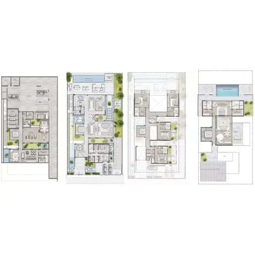 Utopia - Floor plans: 6 Bedrooms