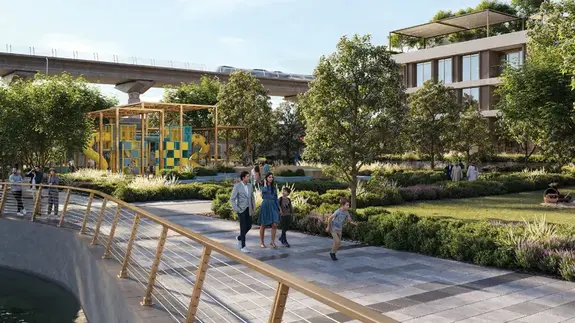 Palace Residences Creek Blue в Дубай -Крик Харбор photo 3