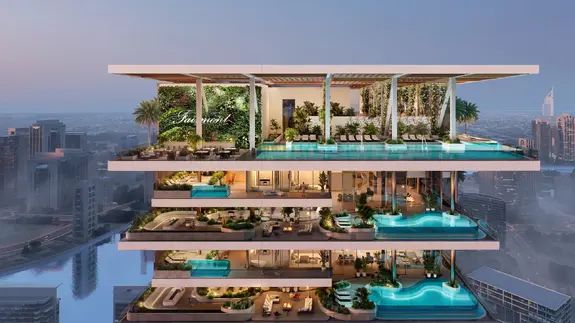 Fairmont Residences Solara Tower в Даунтаун Дубай photo 7