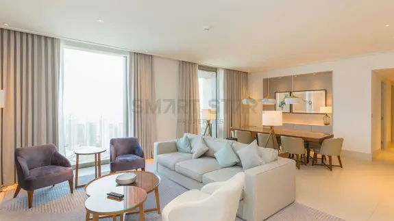 Fully furnished / High floor / Prime location