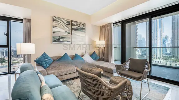Burj and Sea View / Furnished / Vacant